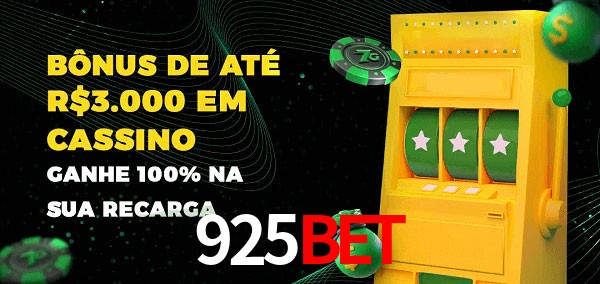 925Bet melhor bônus de depósito